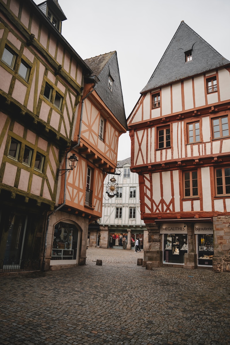 Vieilles maisons à Vannes